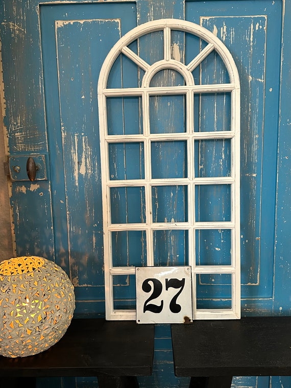 On old on antique wooden window decorative window vintage arched window