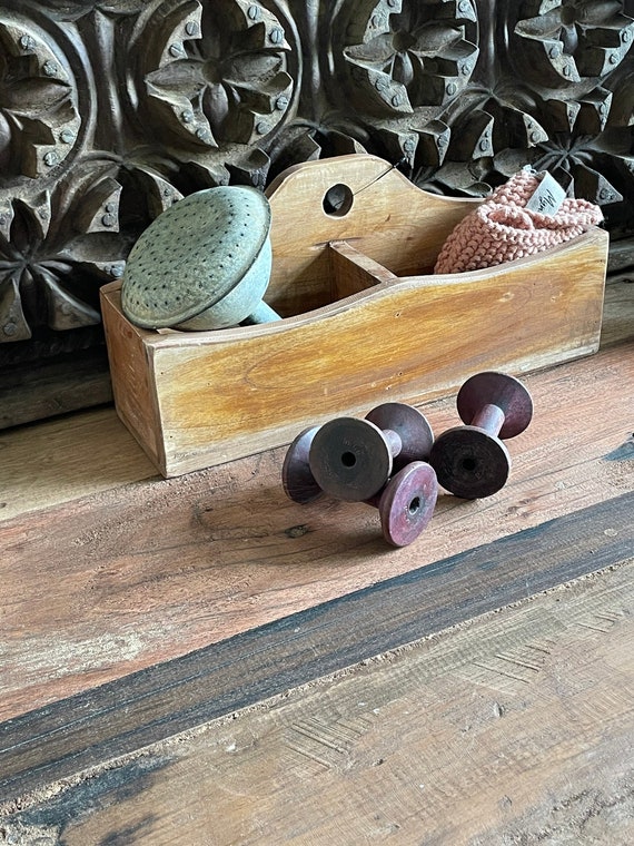 sorting box wooden box antique finish wooden box