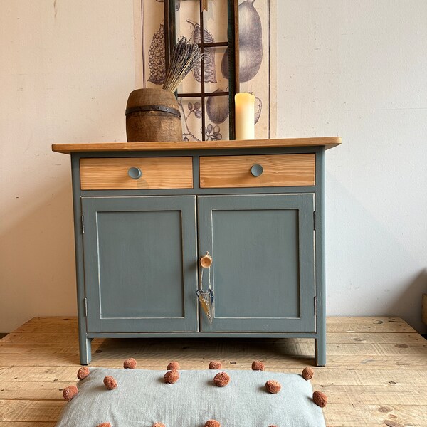 Old antique chest of drawers furniture cabinet refurbished vintage shabby