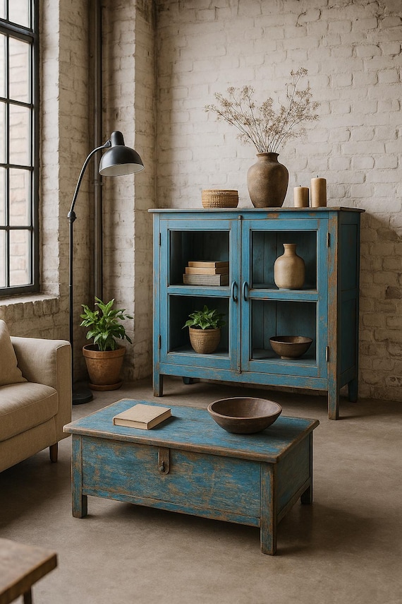Cabinet Display Cabinet Chest of Drawers Sideboard Display Cabinet Furniture Glass Display Cabinet Shelf Cabinet Antique Finish