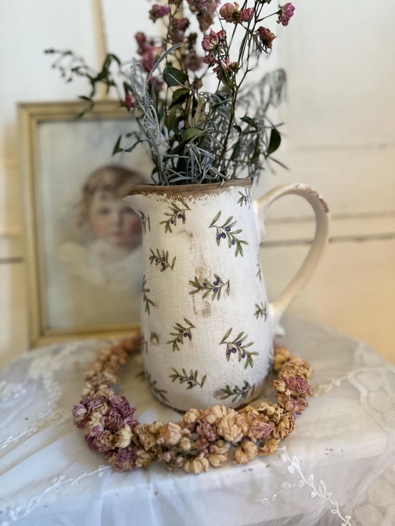 Jug ceramic jug decorative vintage vase