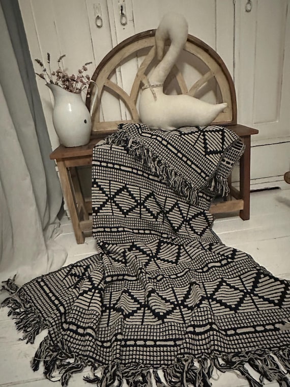 Couch blanket, cuddly blanket, blanket, living blanket, Blommingville