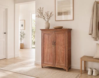 Oud antiek vintage dressoir, dressoir, kast