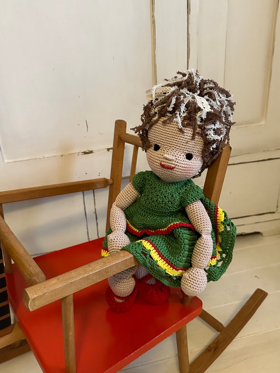 Waldorf-style doll, handmade toy doll, handmade doll