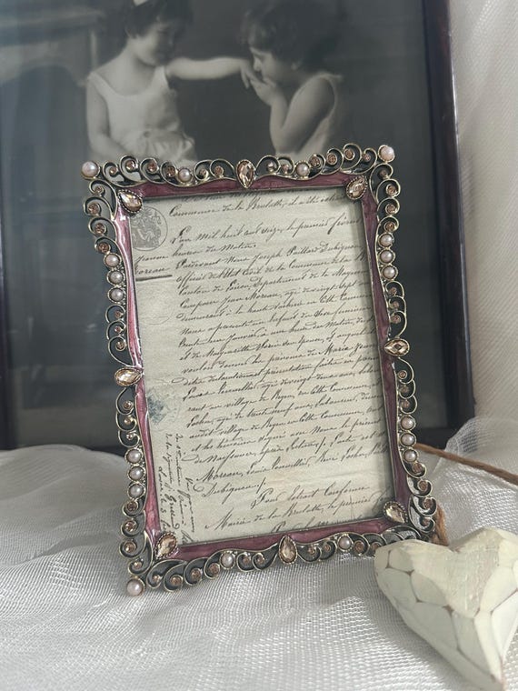 picture frame vintage shabby