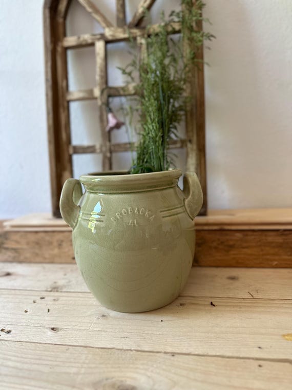 Planter jug ceramic ceramic pot clay jug vase decoration vintage Swedish 4 liters