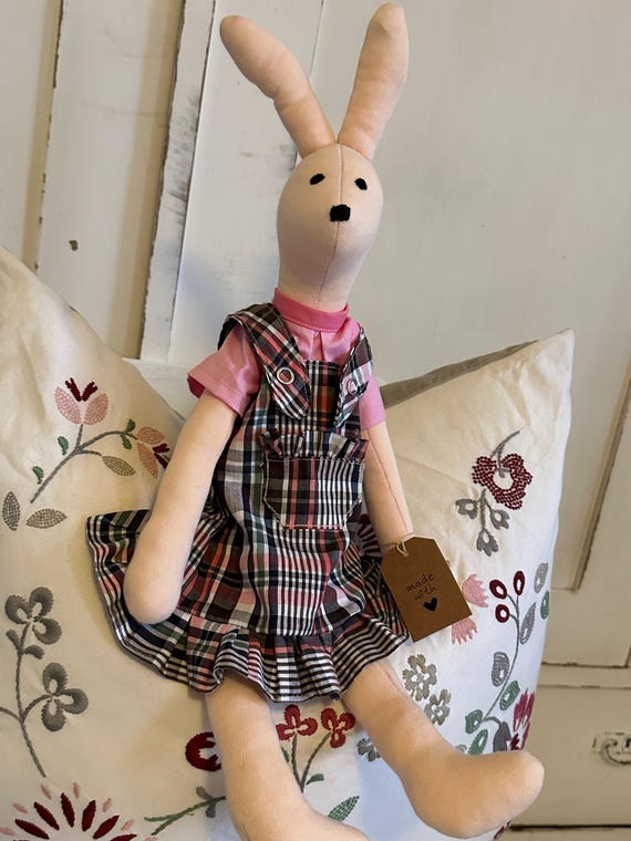 Rabbit according to Tilda style doll handmade toy doll handmade doll Tilda rabbit