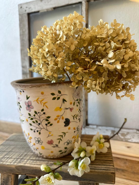ceramic pot planter ceramic vintage