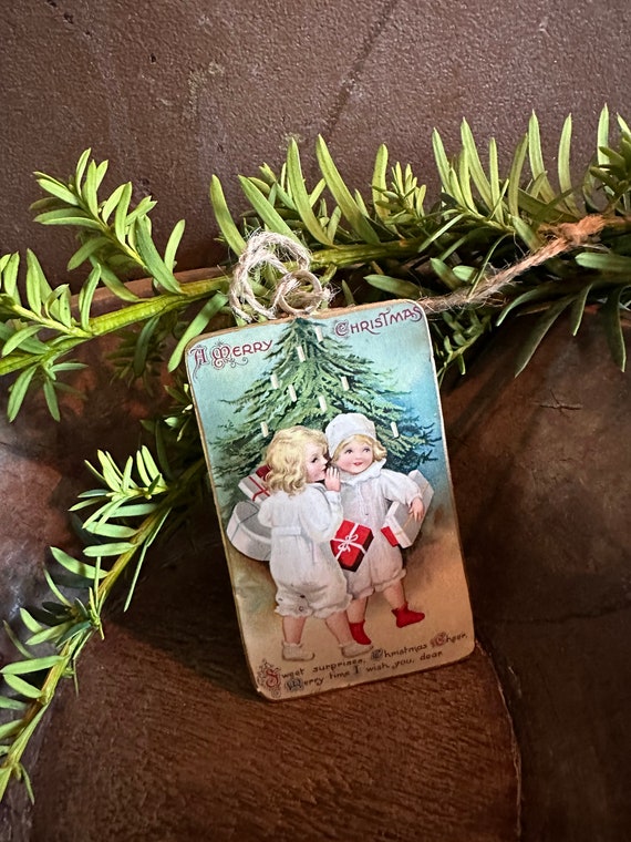 Metal pendant Christmas Christmas decoration pendant vintage decoration