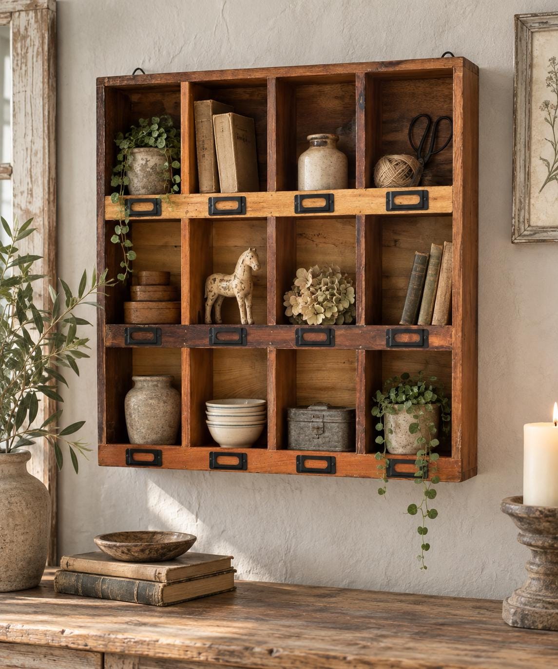 Medizinschrank holz