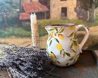 Jug ceramic jug decorative vintage vase