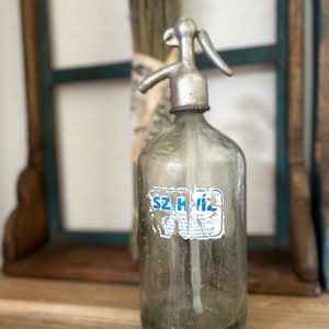 Old antique bottles siphon bottle decoration vintage