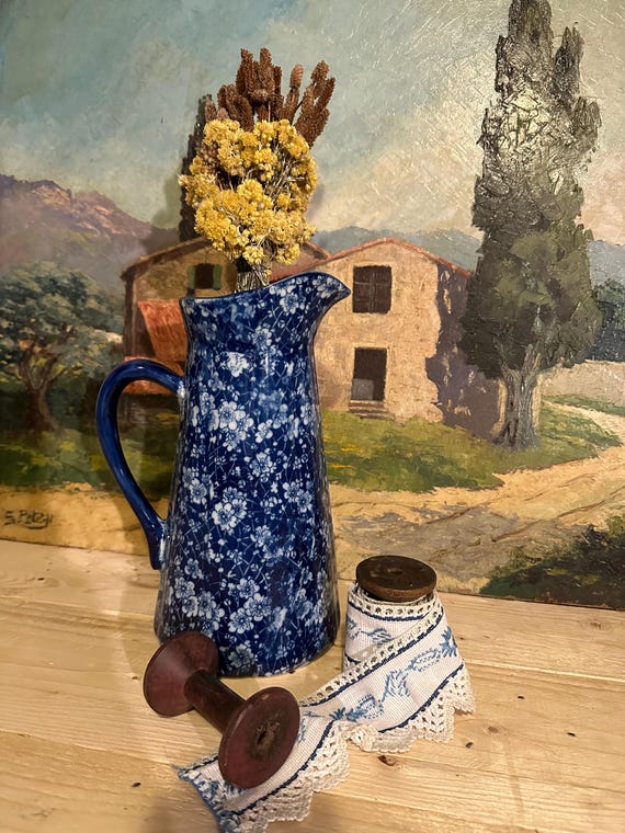 Ceramic Jug Pitcher Ceramic Vintage Vase