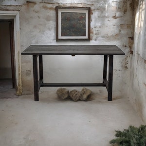 alter antiker Tisch Holztisch Unikat Vintage Landhaus Bild 4