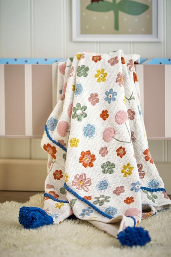 Couch blanket, cozy blanket, blanket, living blanket, Blommingville