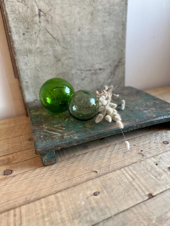 Wooden board wooden bench wooden tray vintage antique finish