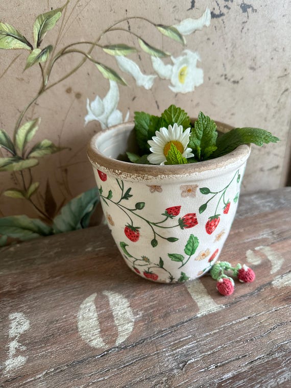 Jug Ceramic Pot Planter Plant Pot Decoration Vintage
