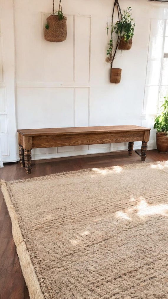 Bench Seat Water Bench Old Wood Antique Finish Wooden Bench