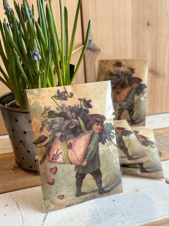 Scented sachets Pansy Post (English Rose) Scented bags Scented cushions