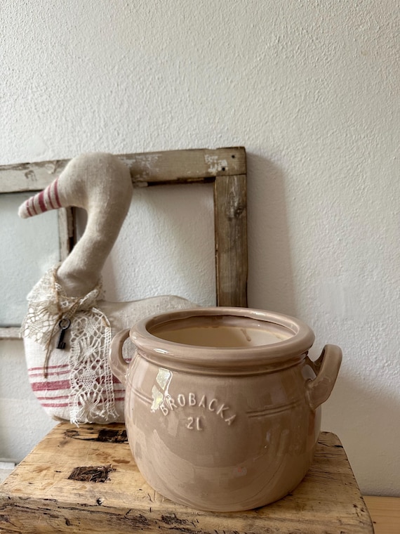 Planter jug ceramic ceramic pot clay jug vase decoration vintage Swedish 2 liters