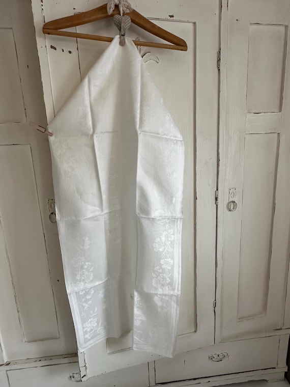 Tea towels old antique laundry kitchen towels home textiles