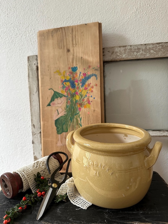 Planter jug ceramic ceramic pot clay jug vase decoration vintage Swedish 2 liters