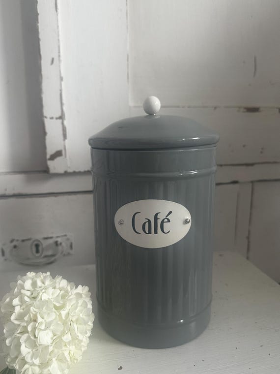 Retro Coffee Can, Coffee Tin, Vintage