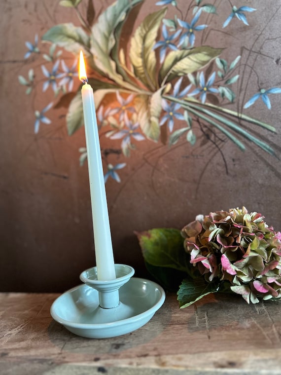 Chamber chandelier candle holder candle chandelier enamel lime green