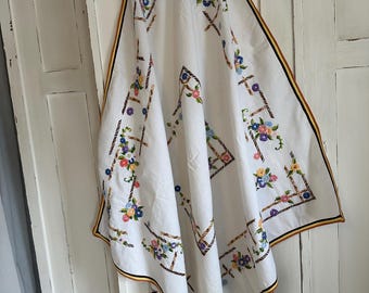 Tablecloth handmade embroidered tablecloth