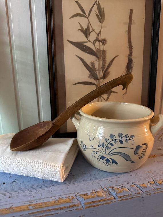 Old antique ceramic pot Swedish ceramic pot Gustavsberg