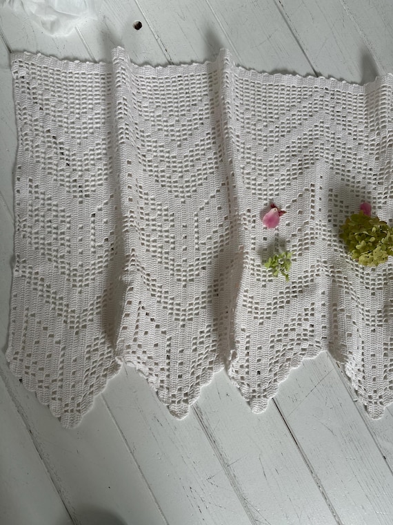 Curtain crochet curtain handmade