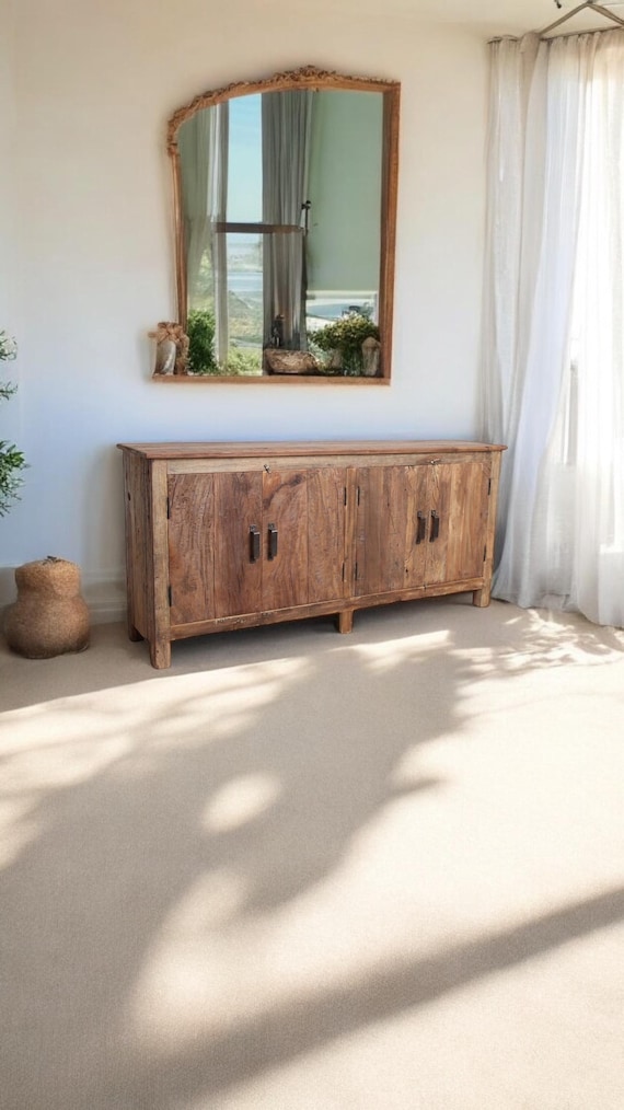 Chest of Drawers Cabinet Board Sideboard Old Wood Industrial Style Furniture TV Board