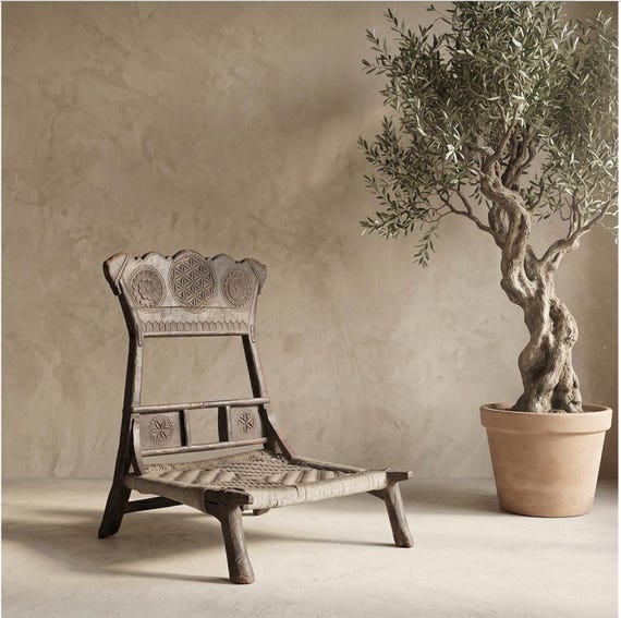 Armchair Pidda Chair Unique Vintage Lounge Chair Furniture