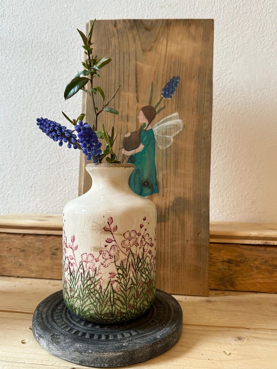 Vase ceramic vase bottle vase ceramic antique finish