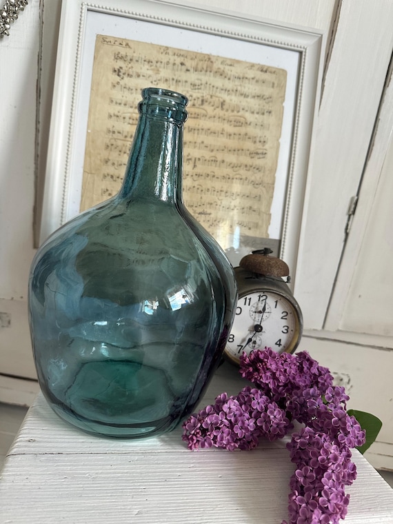 Glasflasche Dekoflasche Vase Recycelte Gärflasche 4L