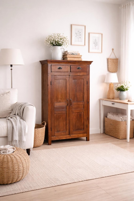 Old antique vintage sideboard, sideboard, cabinet