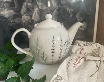 Teapot, teapot, coffee pot, kitchen, ceramics, tableware, stoneware
