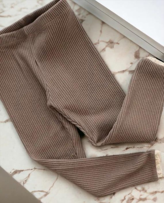 Baby Pants Organic Cotton Baby Leggings Leggings for Girls with Ruffles