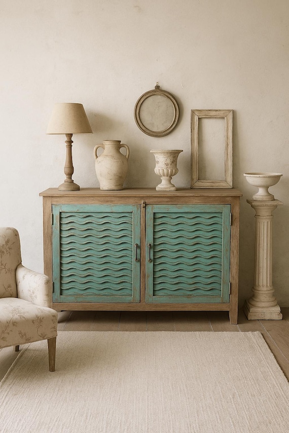 Cabinet Sideboard Chest of Drawers Wooden Furniture Antique Finish Furniture