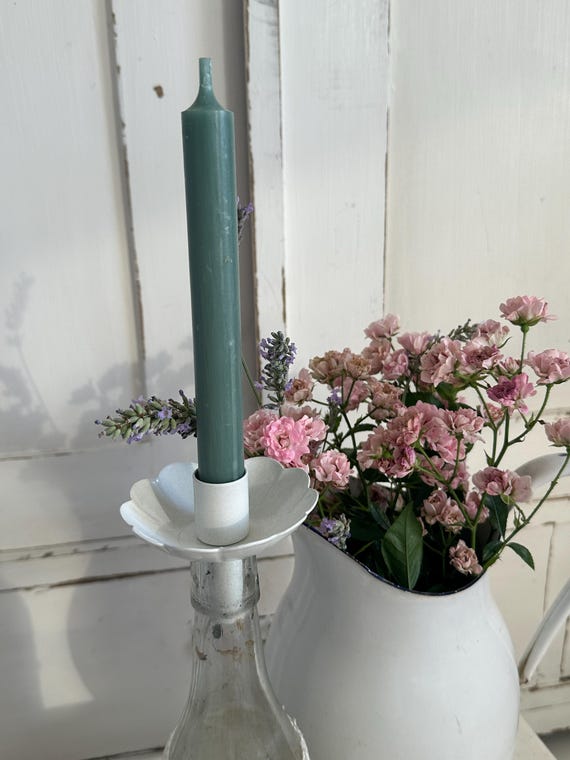 Candlestick candle holder for bottles decorative candles vintage