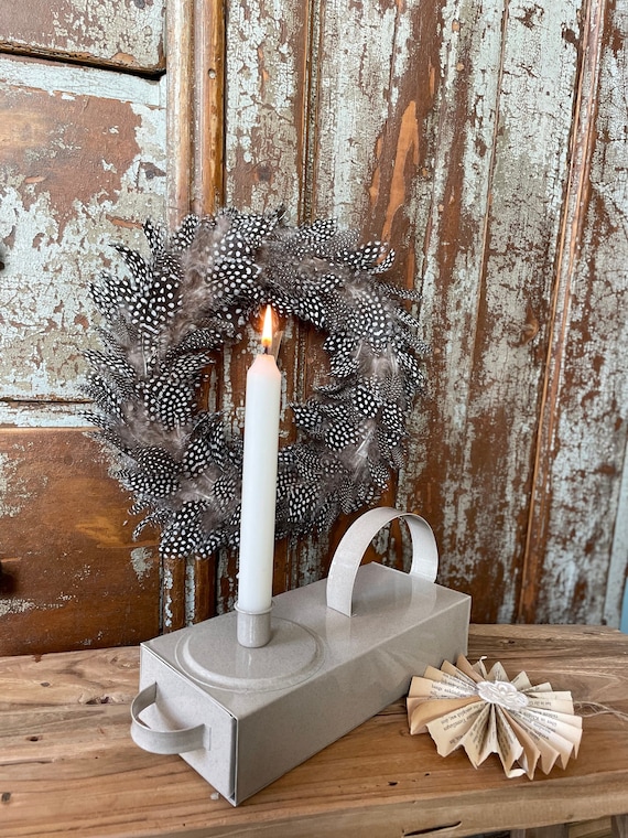 Candlestick Candlestick Vintage Enamel Candles
