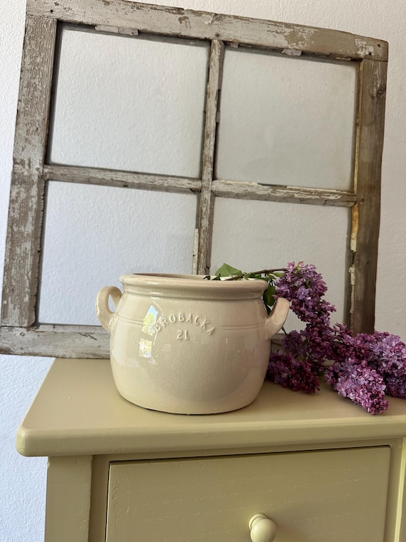 Planter jug ceramic ceramic pot clay jug vase decoration vintage Swedish 2 liters