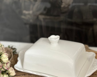 Butter dish butter box porcelain kitchen