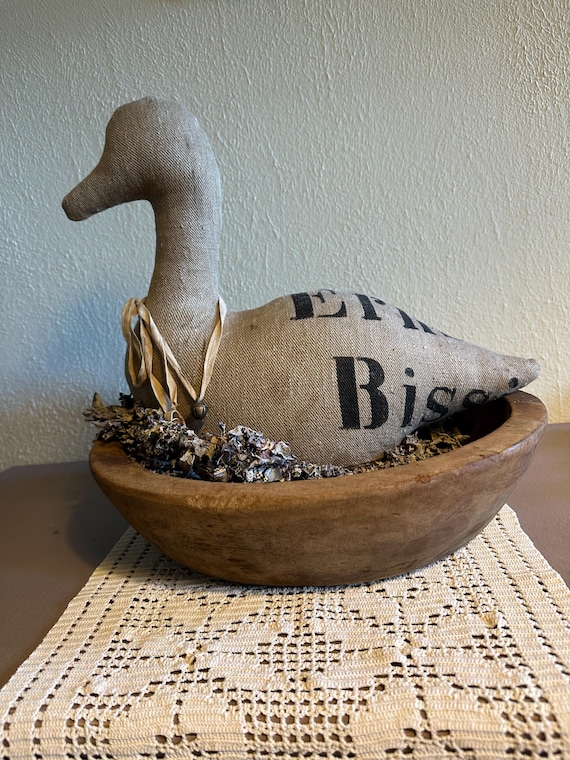Wooden bowl Holzmulle old wood antique finish