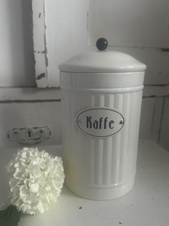 Retro Coffee Can, Coffee Tin, Vintage