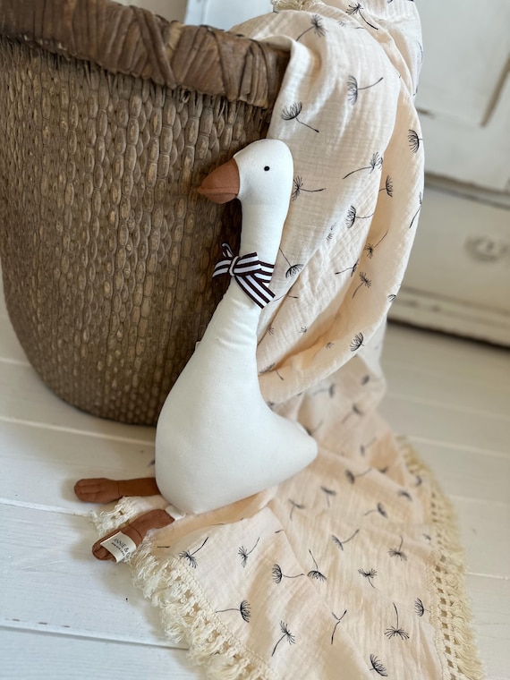 Goose according to Tilda style doll handmade toy doll handmade doll stuffed goose
