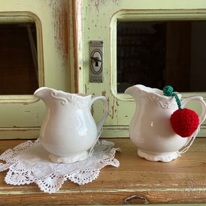 Jug Jug white porcelain Small jug