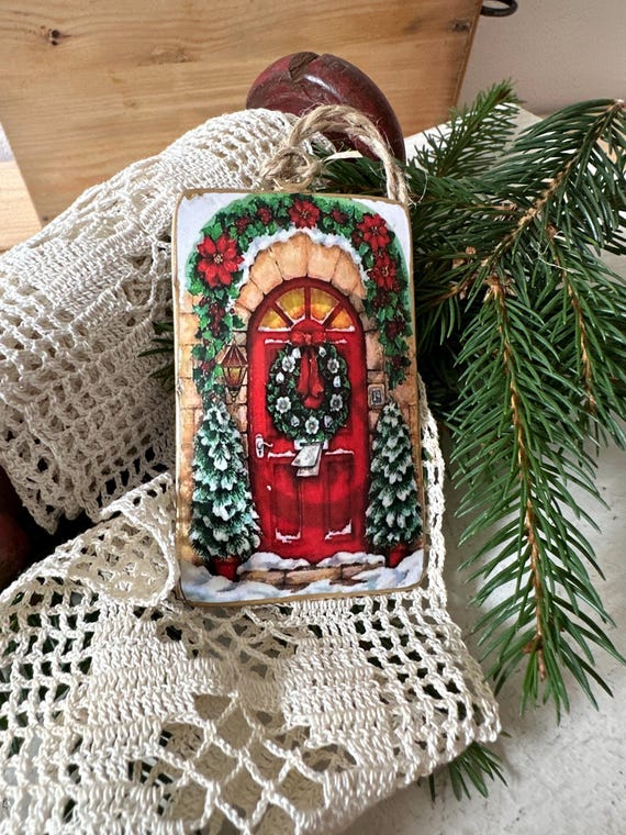 Metal pendant Christmas Christmas decoration pendant vintage decoration