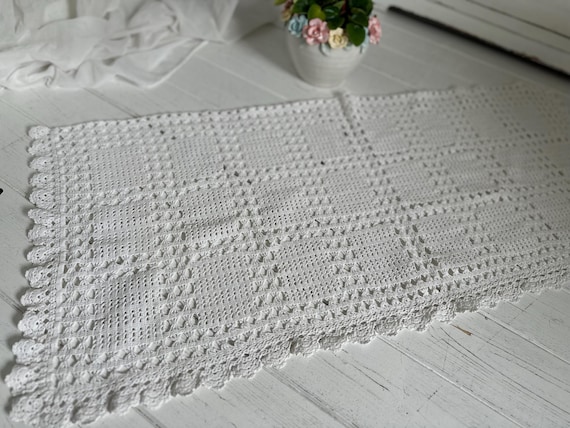 Curtain crochet curtain handmade