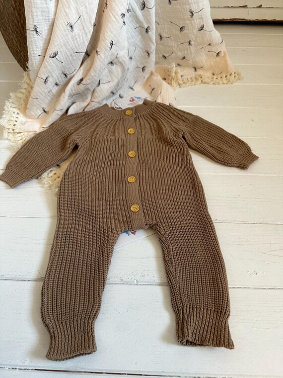 Baby Suit Knitted Suit Baby Romper Knitted Baby Pants Organic Cotton